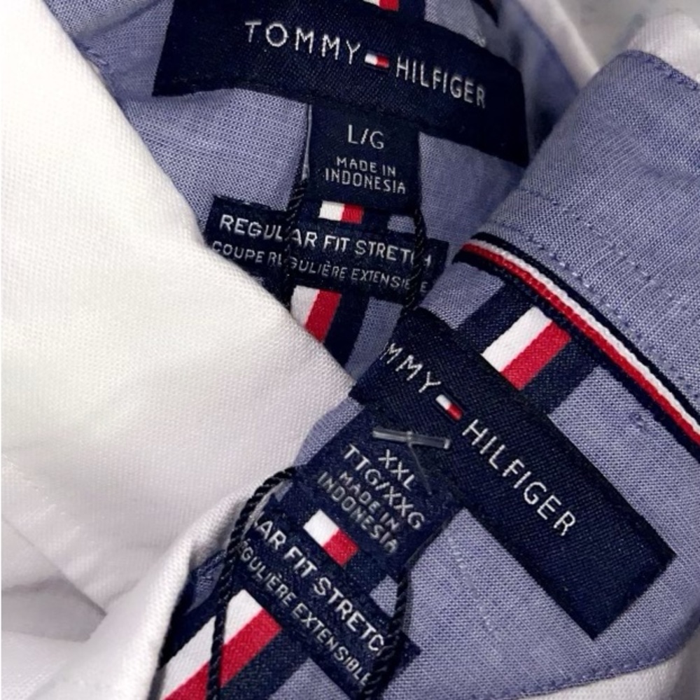 2 Men’s Tommy Hilfiger Shirts. Sold separately. Size XXL & Large. $50/each.